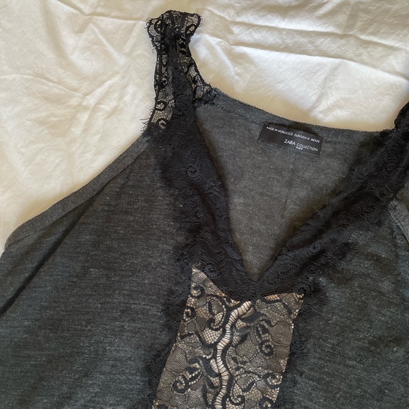 ZARA Stretch Knit Camisole - Picture 2 of 4